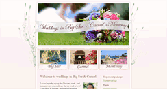 Desktop Screenshot of carmelweddingceremonies.com